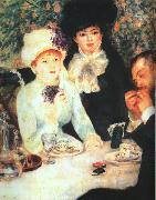 Pierre Renoir The End of the Luncheon painting